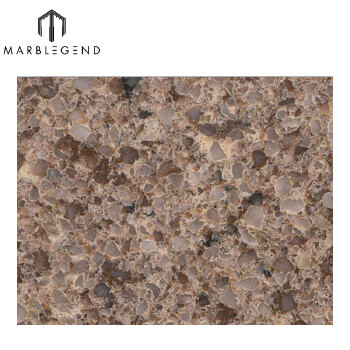 Interior Used Vanitage Table Top Grey Sparkle Quartz Countertop 